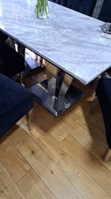 Marble rectangular dining for sale  SALFORD