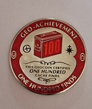 Geocoin geo achievement for sale  NORTH SHIELDS