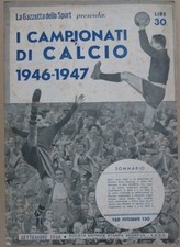 Campionati calcio 1946 usato  Novara