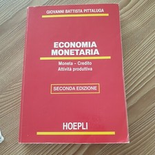 Economia monetaria. g.b. usato  Battipaglia