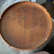 Vntg. wood round for sale  Crestline
