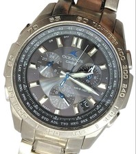 Relógio Casio Oceanus Manta titânio bateria solar item usado 16055 comprar usado  Enviando para Brazil