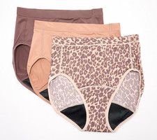 Usado, Conjunto de 3 calcinhas Breezies à prova de vazamento corte alto pacote tonal G novo comprar usado Usado, Conjunto de 3 calcinhas Breezies à prova de vazamento corte alto pacote tonal G novo comprar usado  Enviando para Brazil