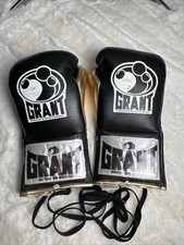 GRANT BOXING-10 oz Luvas de Luta Profissionais-Metálicas Douradas/Preto-Raras comprar usado  Enviando para Brazil