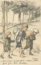 Cpa illustrateur poulbot d'occasion  Mormant