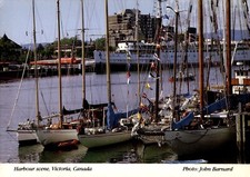 1980 Victoria BC Princesa Marguerite Veleiros Cromados Cartão Postal Perfeito Estado Un... comprar usado  Enviando para Brazil