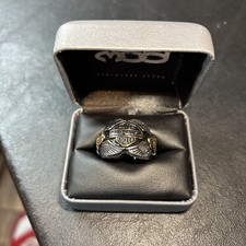 Anel de motociclista masculino de titânio Harley Davidson aço inoxidável tamanho 9 com estojo HD comprar usado  Enviando para Brazil