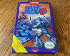 Usado, selo oval Mega Man 3 completo na caixa nintendo nes megaman fábrica ESTADO PERFEITO comprar usado  Enviando para Brazil
