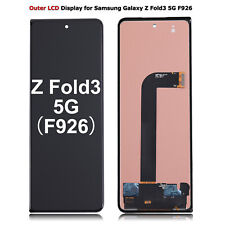 Tela LCD externa tela sensível ao toque conjunto digitalizador para Samsung Galaxy Z Fold3 5G comprar usado  Enviando para Brazil