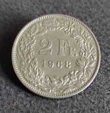 Moneta franchi 1968 usato  Verduno