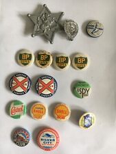 Petrol badges 1950s for sale  COLCHESTER