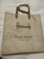 Harrods canvas tote for sale  Waterford