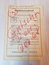 Kfz brief käfer gebraucht kaufen  Kirchhundem