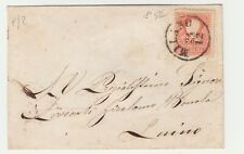 Storia postale 1858 usato  Lecco