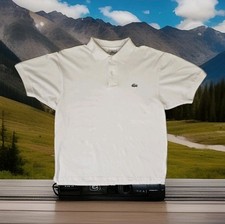 White lacoste polo for sale  North Fort Myers