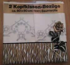 2er set kopfkissenbezug gebraucht kaufen  Brombachtal