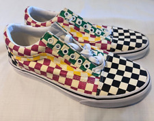 Usado, Vans Old Schools multicolorido quadrado masculino tamanho 8,5 cores legais comprar usado  Enviando para Brazil