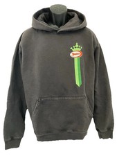 Pulôver JUICE LA Vintage Lavado Preto Dados Pesado Moletom Grande Streetwear  comprar usado  Enviando para Brazil