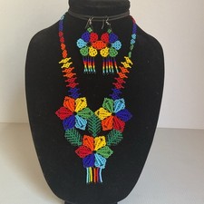 Flower beaded set for sale  Ontario
