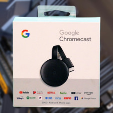 Usado, 3ª Geração Google Chromecast - Carvão Vegetal (Completo na Caixa) comprar usado  Enviando para Brazil
