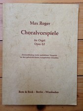 Max reger choralvorspiele gebraucht kaufen  Georgenthal