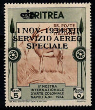 Eritrea 1934 mai usato  Bitonto
