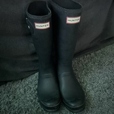 Black hunter wellies for sale Black hunter wellies for sale  WHITSTABLE