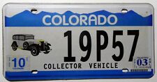 Nummernschild usa colorado gebraucht kaufen  Bonn