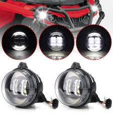 Par de faróis de LED de feixe baixo com DRL para Can-Am Outlander 500 650 800 850 1000 comprar usado  Enviando para Brazil