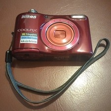 Câmera Digital Nikon COOLPIX L32 20.1MP - Vermelha / Testada Funcionando LEIA comprar usado  Enviando para Brazil