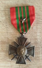 Médaille croix guerre d'occasion  Duclair