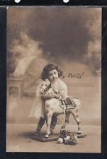 Cartolina bambina con usato  Italia