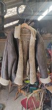 Aviator sheepskin leather for sale  TOTNES