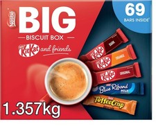 Nestlé Kitkat and Friends Big Biscuit Box | 69 x barras de biscoito de chocolate -KitKat- comprar usado  Enviando para Brazil