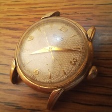 This is a vintage swiss Croton Aquamatic wristwatch in a gold plated case comprar usado  Enviando para Brazil