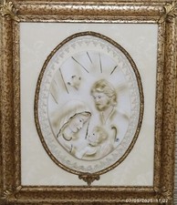 Quadro natività porcellana usato  San Mango Piemonte