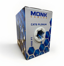 Cat6 plenum 1000ft for sale  Akron