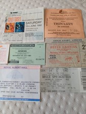 Usado, 11 Ticket Stubs*Thin Lizzy*GNR*The Pogues*Genesis*P Gabriel*Springsteen etc comprar usado  Enviando para Brazil