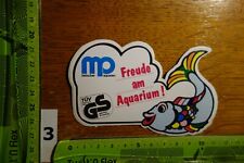 Alter aufkleber aquarium gebraucht kaufen  Kupferberg