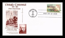 CAPA DOS EUA NEVADA STATEHOOD CENTENNIAL FDC SCOTT 1248 ST MARY'S IN THE MOUNTAINS comprar usado  Enviando para Brazil