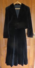 Tailleur vintage velours d'occasion  Sainte-Alvère