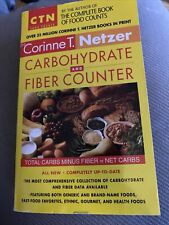 CTN Food Counts Ser.: Corinne T. Netzer Carbohydrate and Fiber Counter comprar usado  Enviando para Brazil