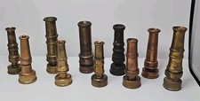 LOTE ANTIGO 10 BICO DE MANGUEIRA DE JARDIM DE LATÃO TORÇÃO spinkler muitos fabricantes Antigo Vintage comprar usado  Enviando para Brazil