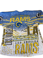 Camiseta vintage anos 80 RARA LA Los Angeles RAMS BAD TO THE BONE NFL G PONTO ÚNICO comprar usado  Enviando para Brazil