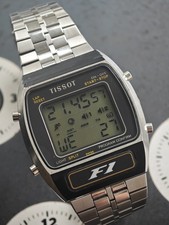 Tissot F1 LCD Digital watch Cal. 1640 1980s Touch Sensor Bar comprar usado  Enviando para Brazil