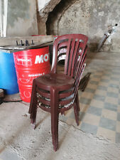 Vends chaises bordeaux d'occasion  Grasse