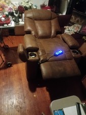 Wide brown leather for sale  Rochester