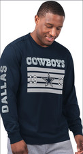 Camiseta manga longa Dallas oficialmente licenciada NFL Cowboys GG nova, usado comprar usado  Enviando para Brazil