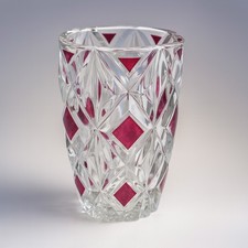 Vintage cristal ruby for sale  LUTON