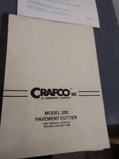 Crafco model 200 for sale  Mulvane